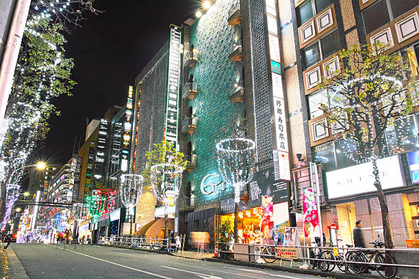 istock Shinjuku Kabukicho at night (Ward office street) 636859504