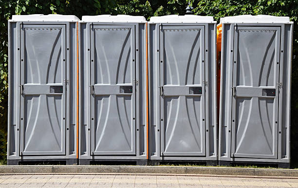 istock Portable toilets on the street 636861064