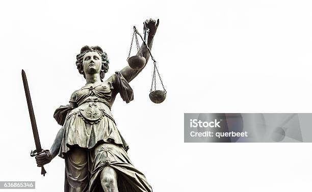Lady Justice With Textspace Stock Photo - Download Image Now - Lady Justice, Legal System, Justice - Concept