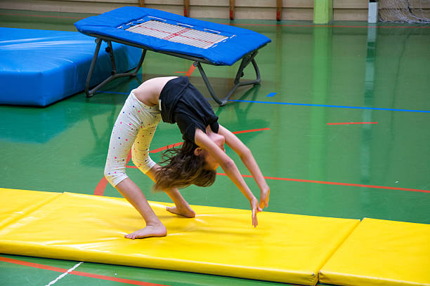 Girl doing hsndspring