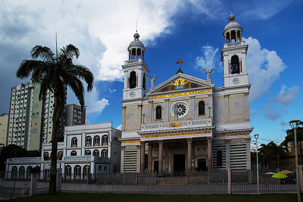 ナザレ大聖堂、ベツレヘム、パラ州、ブラジル - バシリカ ストックフォトと画像