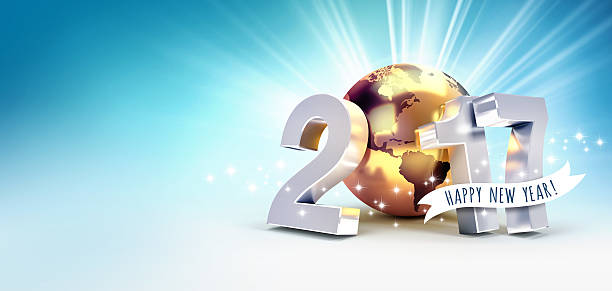 istock 2017 Worldwide greeting card 636881586