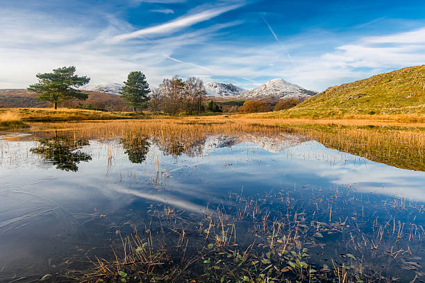 istock Autumn Afternoon With Reflections In The Lake District. 636889266