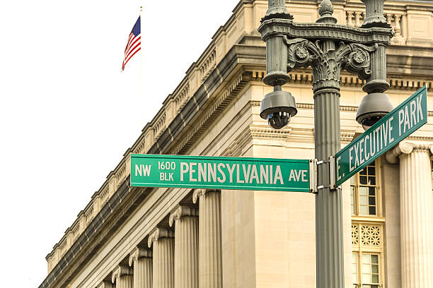 istock Pennsylvania Ave in Washington DC 636889746