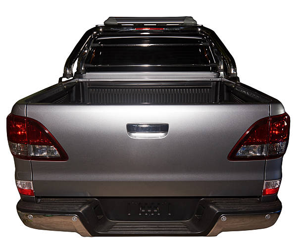 istock Back of pick up truck 636891384