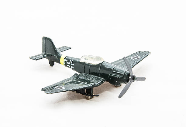 istock Dusty toy German WWII plane 636894186