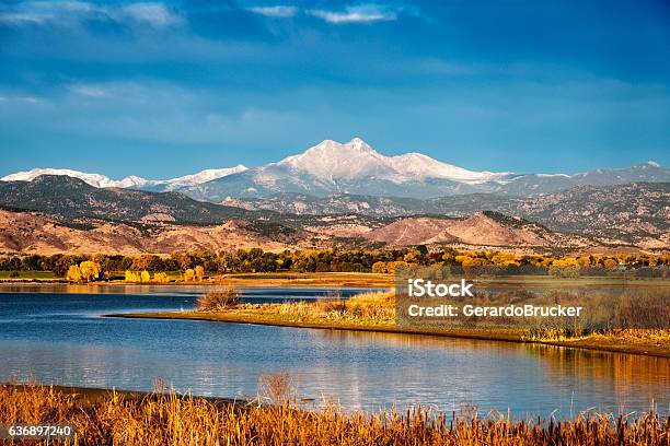 Fall In Colorado Front Range Stock Photo - Download Image Now - Longs Peak, Colorado, Front Range - Mountain Range