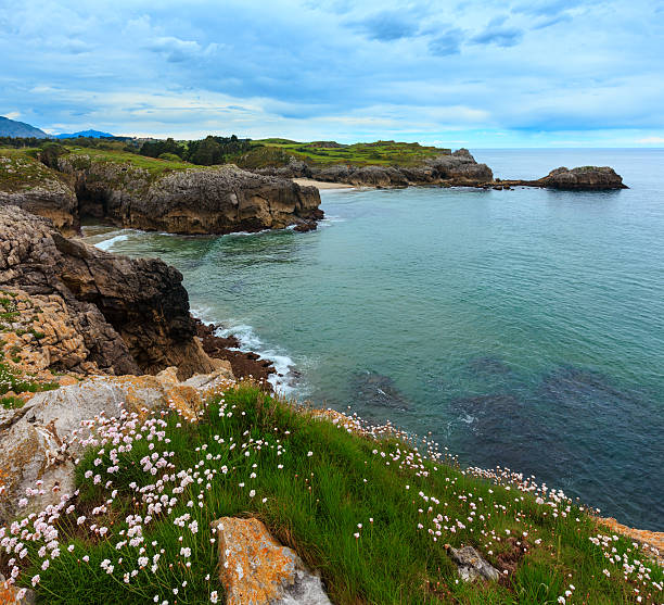 istock Bay of Biscay rocky coast, Spain. 636898116