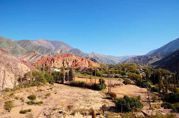 istock Seven color hill in Purmamarca 636900872