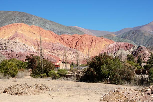 istock Seven color hill in Purmamarca 636900992