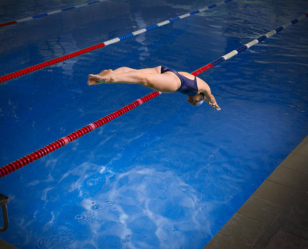 istock Young woman swimmer 636916374