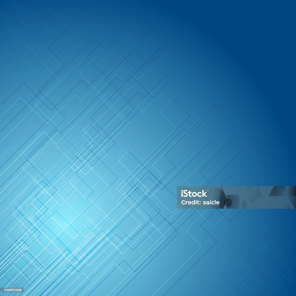 Blue Tech Texture Design Stock Illustration - Download Image Now ...