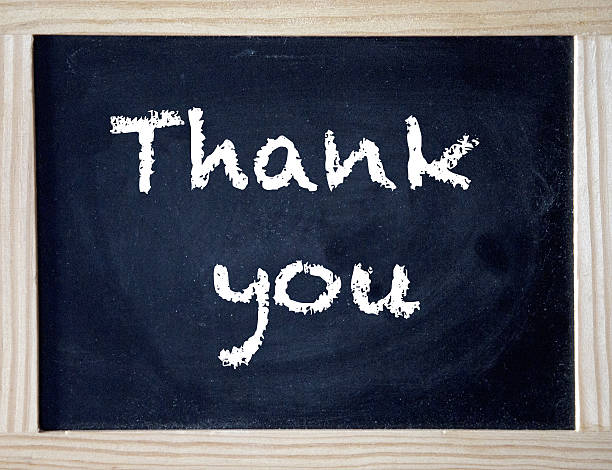 istock Thank You written on black chalk board 636922082