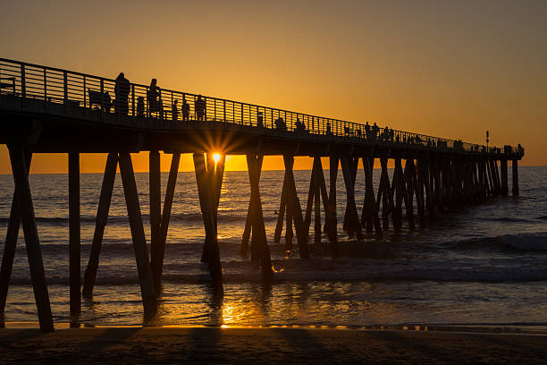istock Sunset, Hermosa Beach Pier 636923196
