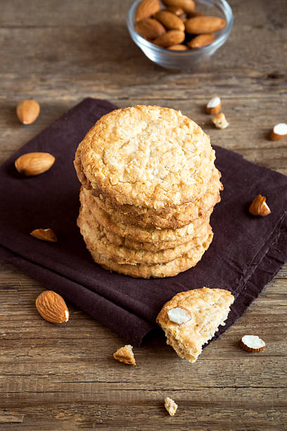 istock Homemade almond cookies 636926584