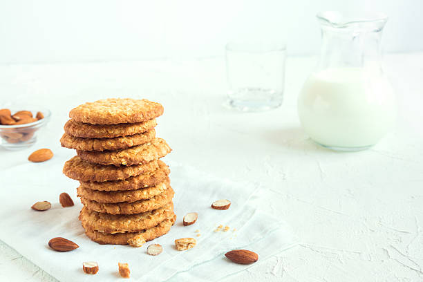 istock Homemade almond cookies 636926810