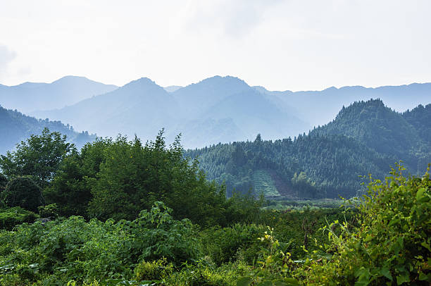 istock The countryside and mountains scenery 636927360