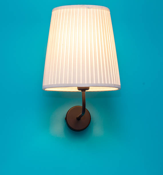 istock vintage lamp on the wall 636927868