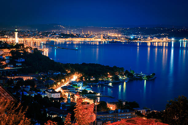 istock Evening in the gulf of Trieste 636930012
