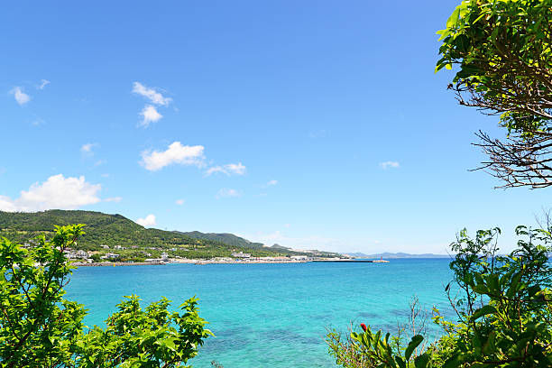 istock Beautiful sea in Okinawa 636939766
