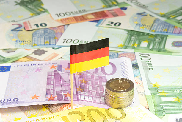 istock German flag and euro money 636940172