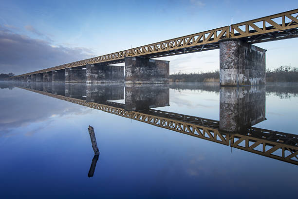 Ponte Ferroviária - fotografia de stock