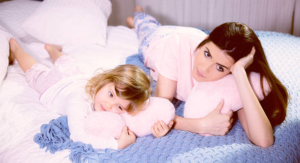 istock Romantic atmosphere mother and daughter 636945128