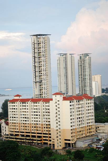 istock Skyscrapers in Penang, Malaysia 636951794