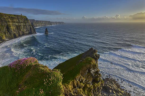 istock Cliffs of Moher at sunset, Co. Clare, Ireland 636952418