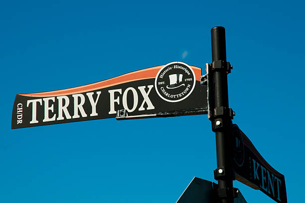 istock Terry Fox Street Sign - Charlottetown - Canada 636954528
