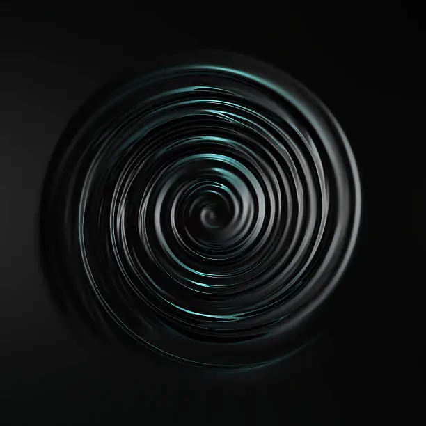 Melted Black Licorice Swirl background