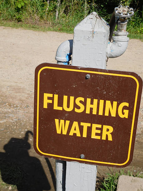 istock Flushable Water Station at a Campground 636958524