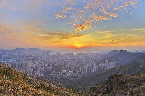 istock hk as seen from Kowloon Peak 636958574