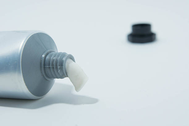 istock Tube packaging is used for dispensing cream or toothpaste. 636962560