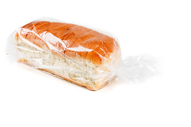 istock Loaf of whole grain bread in a bag 636964860