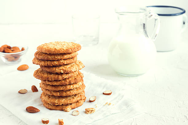 istock Homemade almond cookies 636971150