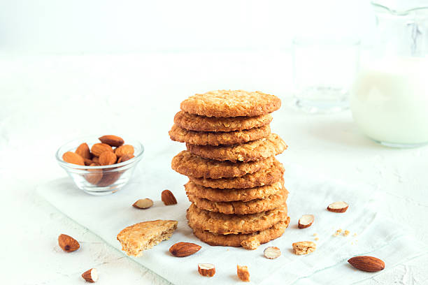 istock Homemade almond cookies 636971162