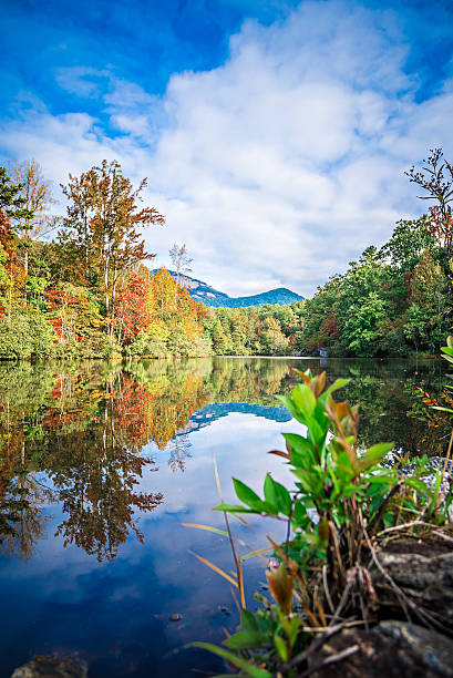 istock South Carolina Autumn Sunrise Landscape Table Rock Fall Foliage 636980076
