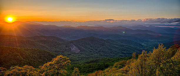 istock Blue Ridge Parkway summer Appalachian Mountains Sunset 636984668