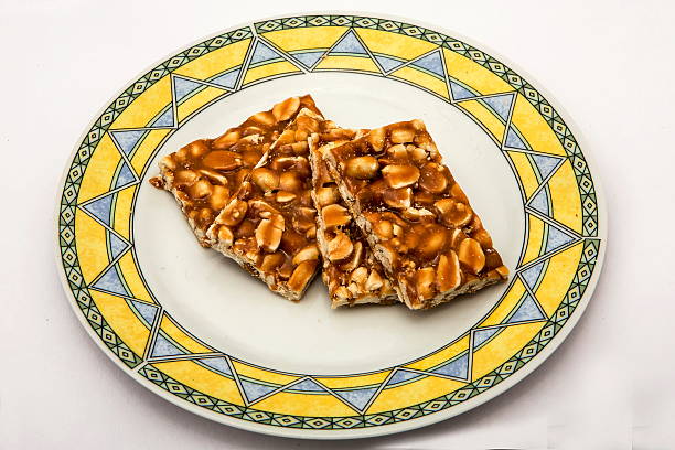 istock Groundnut Chikki with Jaggery or Peanut Chikki 636985360