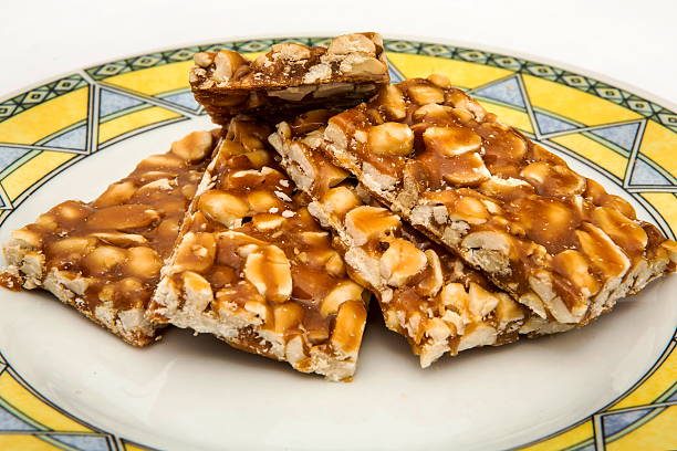 istock Groundnut Chikki with Jaggery or Peanut Chikki 636988042