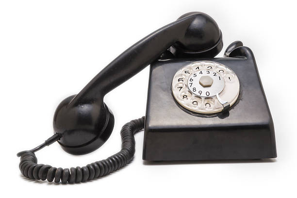 istock Very old telephone 636989172