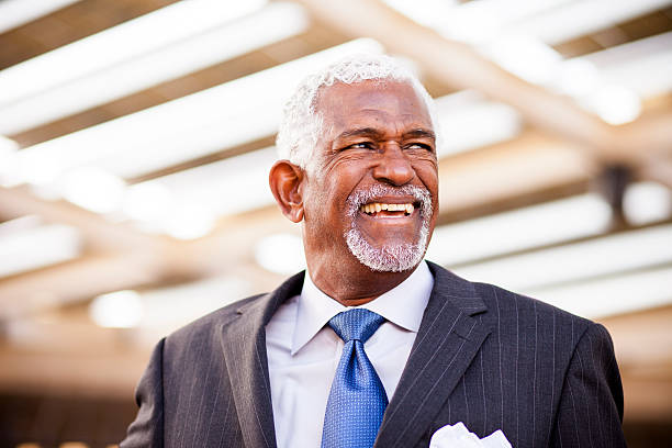 istock Attractive Senior African American Business Man 636991442
