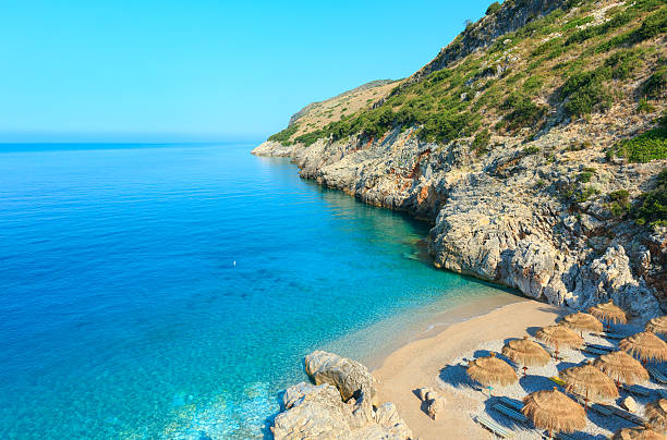 istock Summer Ionian sea coast, Albania. 636991630