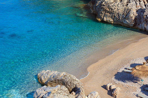 istock Summer Ionian sea coast, Albania. 636991772