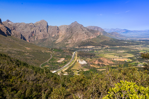 Du Toit’s Kloof Mountain Road Pass, Cape Town, South Africa