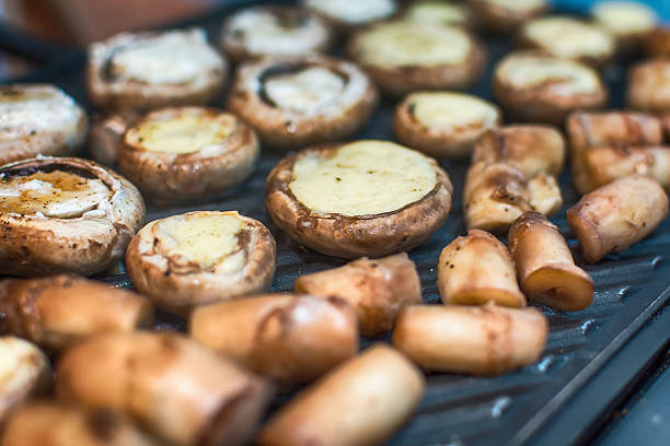 istock mushroom mushrooms on grill 636996496