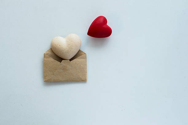 istock Hearts lies near an envelope 636998724