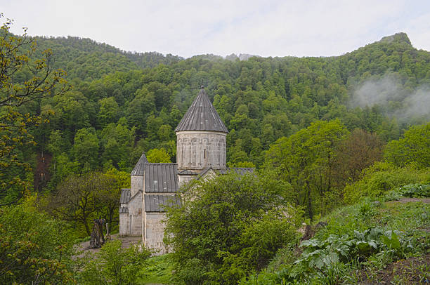 monastère sacré de haghartsin - monkhood photos et images de collection