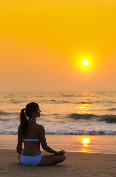 istock Woman on the beach 637001892